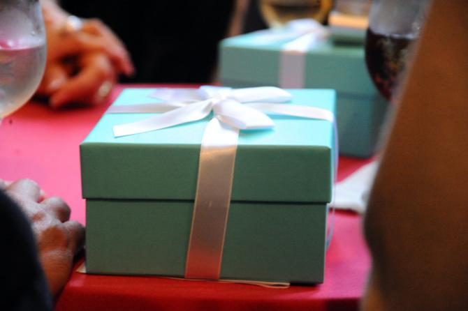 Paperweight memento from Tiffany & Co.
