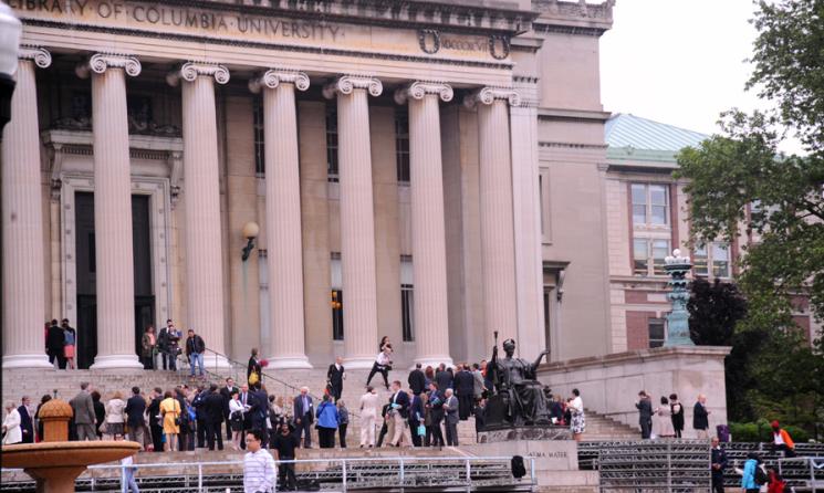 Outside Low LIbrary