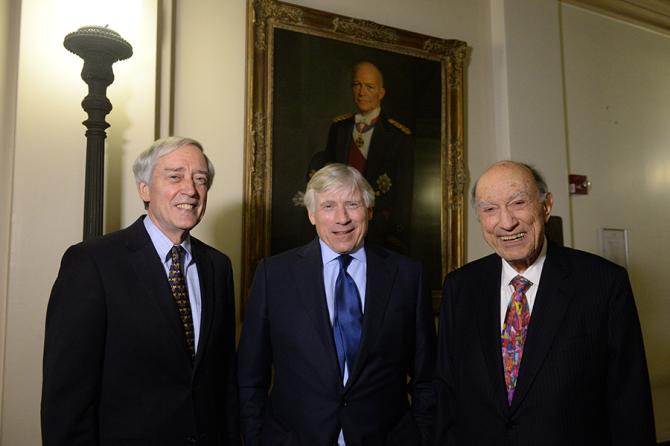 George Rupp, Lee C. Bollinger, Michael Sovern