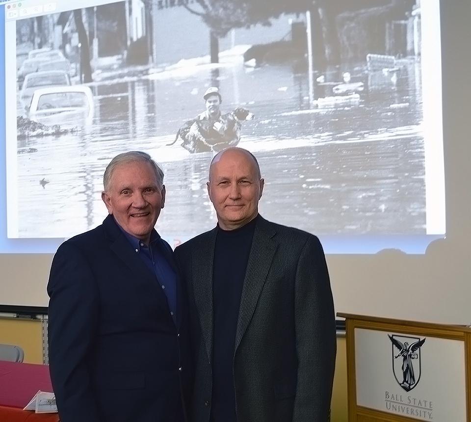 Mike Hanley and Bob Jonason