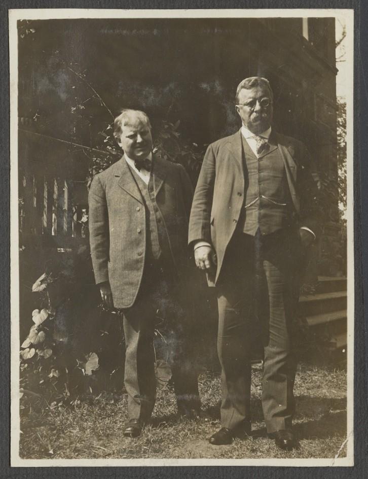 William Allen White with Theodore Roosevelt